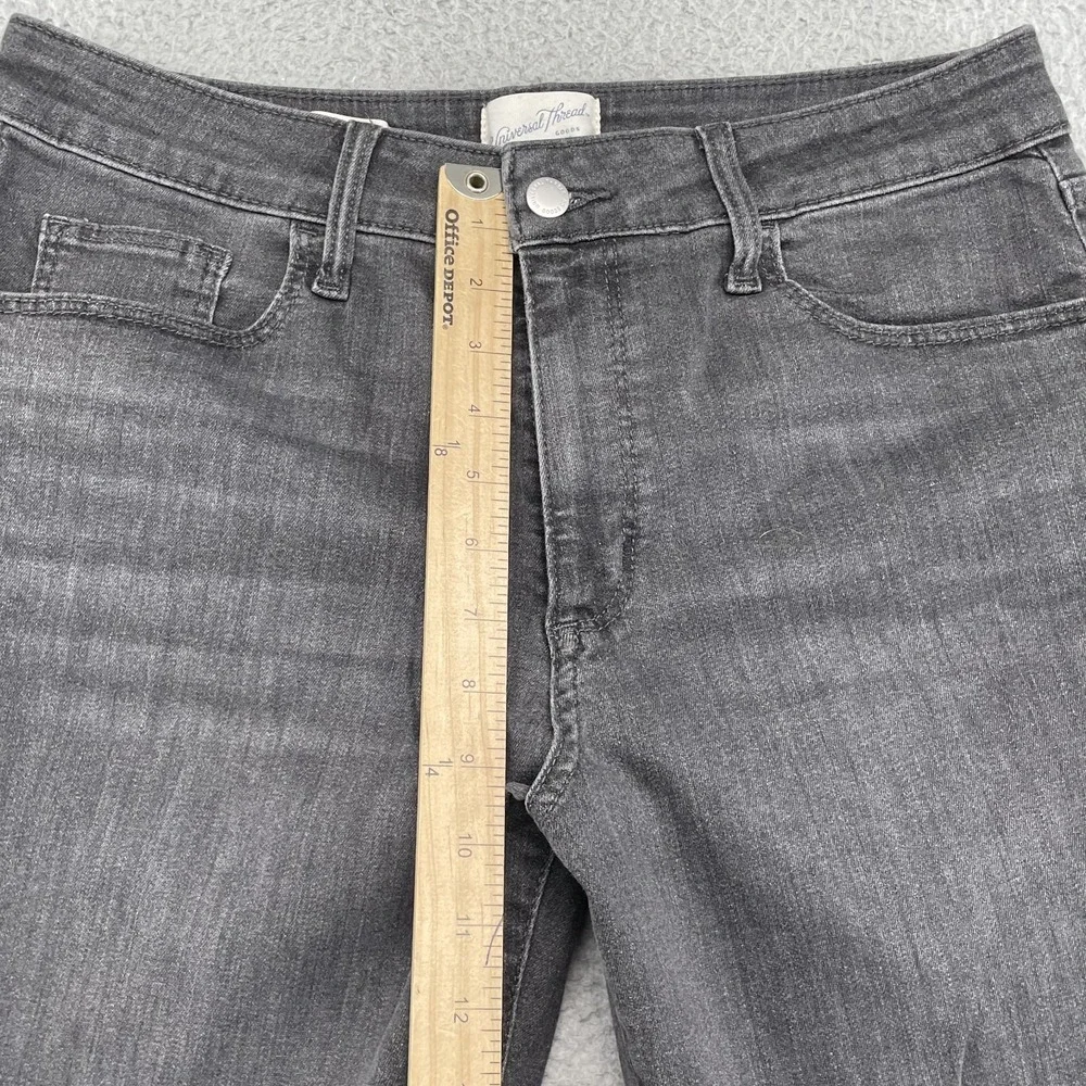 Universal Thread Jeans Womens 12 S Skinny High Rise Stretch Grunge Y2k Indie 90s